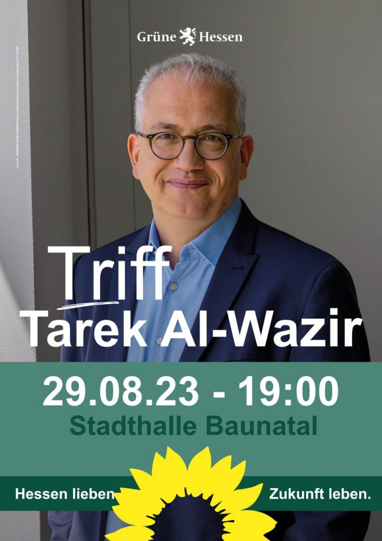Tarek Al-Wazir zu Gast in Baunatal